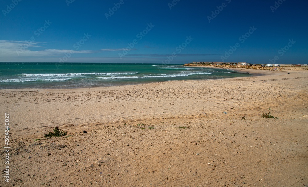 Dakhla beach, Western Sahara, Morocco
