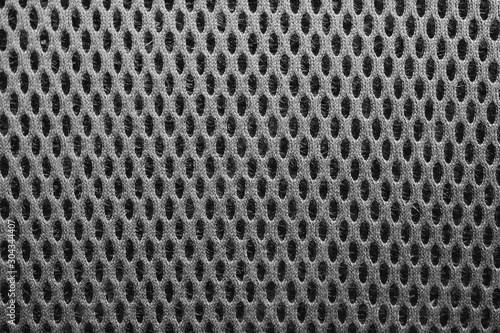 mesh texture, gray lining of office chair, background