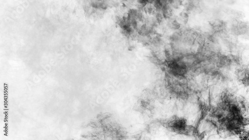 Mystery dynamic smoke on isolated background. Design effect fog texture overlays.