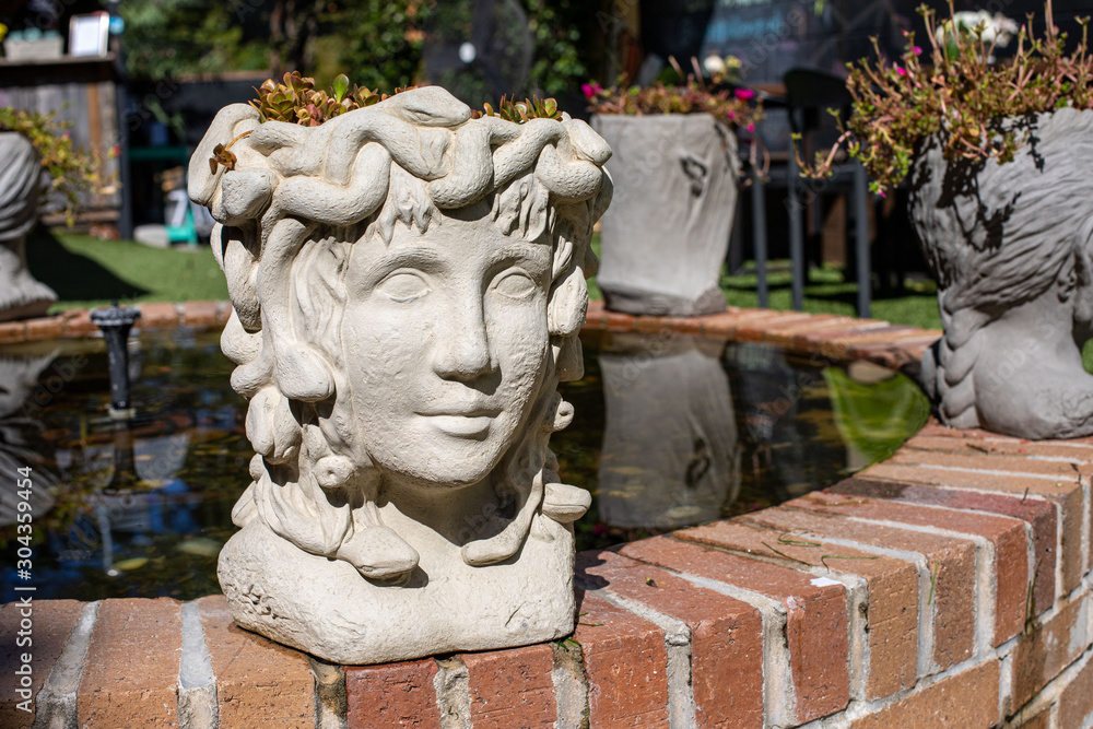Medusa Garden Sculpture
