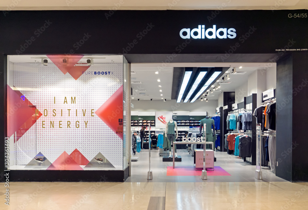 Kota Malaysia - 15, 2017 - Adidas store Imago Mall Sabah, AG is a