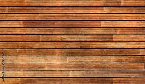 Full frame background of old milled weathered brown boards