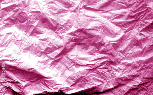 Wallpaper Mural Crumpled sheet of paper with blur effect in pink tone. Torontodigital.ca
