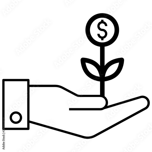 Environmental Non Profit Business Vector Icon Design Concept