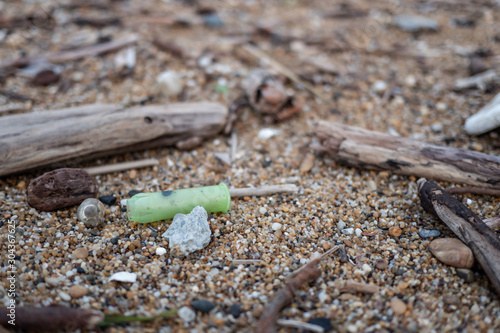 Pollution de Plage