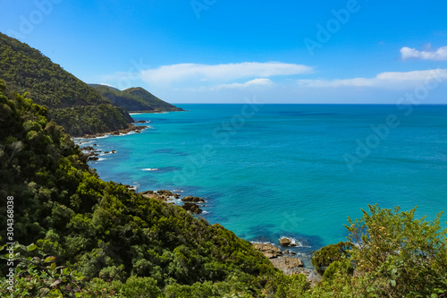 Beautiful scenery on the Great Ocean Road, Victoria, Australia