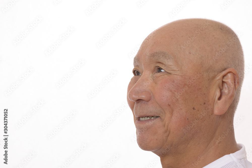 Fototapeta premium 笑顔の日本人シニア