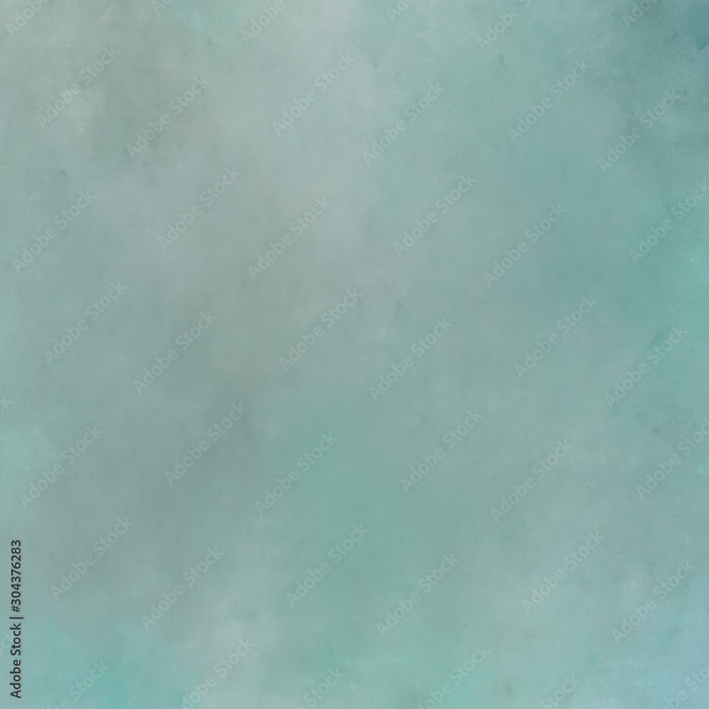 square graphic cloudy background with dark sea green, ash gray and pastel blue colors. can be used as texture, background element or wallpaper