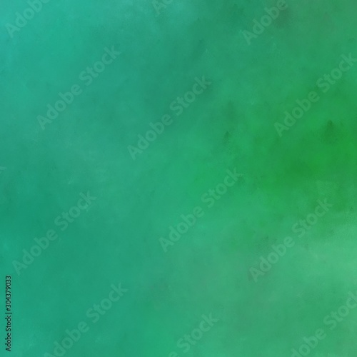 square graphic cloudy background with medium sea green, light sea green and forest green colors. can be used as texture element, backdrop or wallpaper