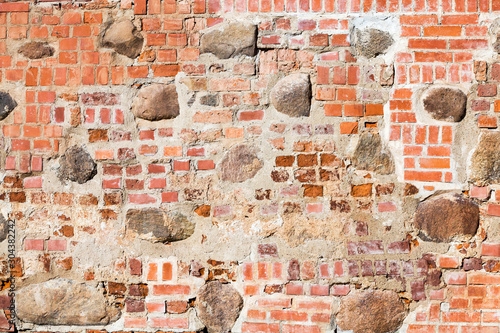 stone brick wall restoration