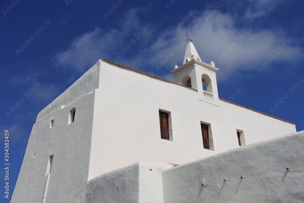 Die Kirche Sant Miquel de Balansat auf Ibiza
