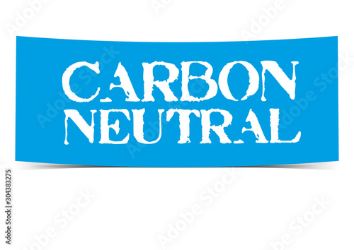 Banner button Carbon Neutral 