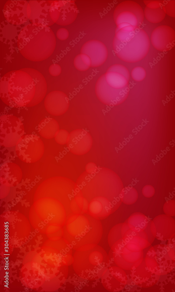 冬の幻想的な雪の結晶背景素材 レクタングル 縦長 Stock Vector Adobe Stock