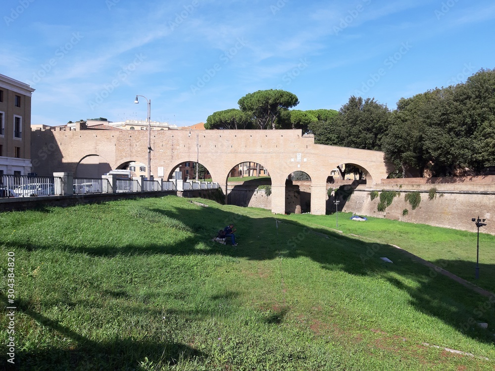 Roma - Giardini di Castel Sant'Angelo