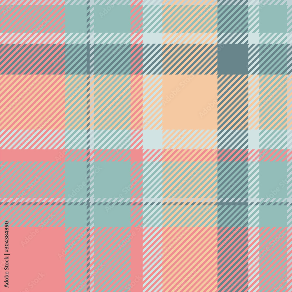 Tartan scotland seamless plaid pattern vector. Retro background fabric. Vintage check color square geometric texture. Tartan scotland seamless plaid pattern vector. Retro background fabric. Vintage check color square geometric texture.