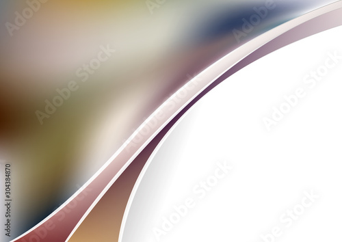 Creative Curve Background vector image design