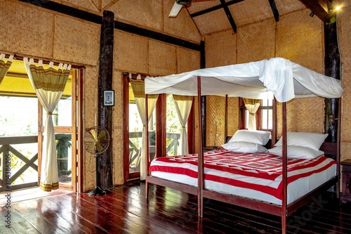 Bungalow room in Laos