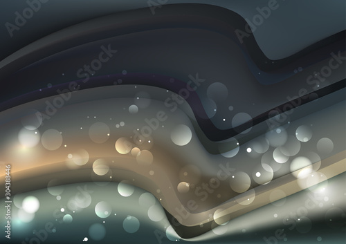 Creative Curve Background vector image design