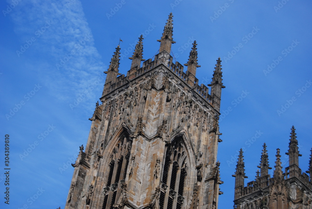 cathedral tower at york