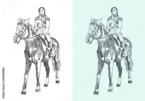 Horseback rider