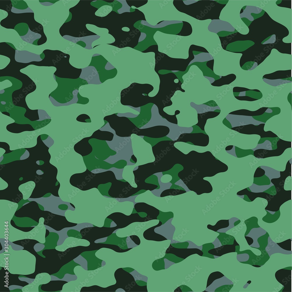 Camouflage seamless pattern, military uniform print for fabric, army,soldier texture background. - Vector Camouflage seamless pattern, military uniform print for fabric, army,soldier texture background. - Vector