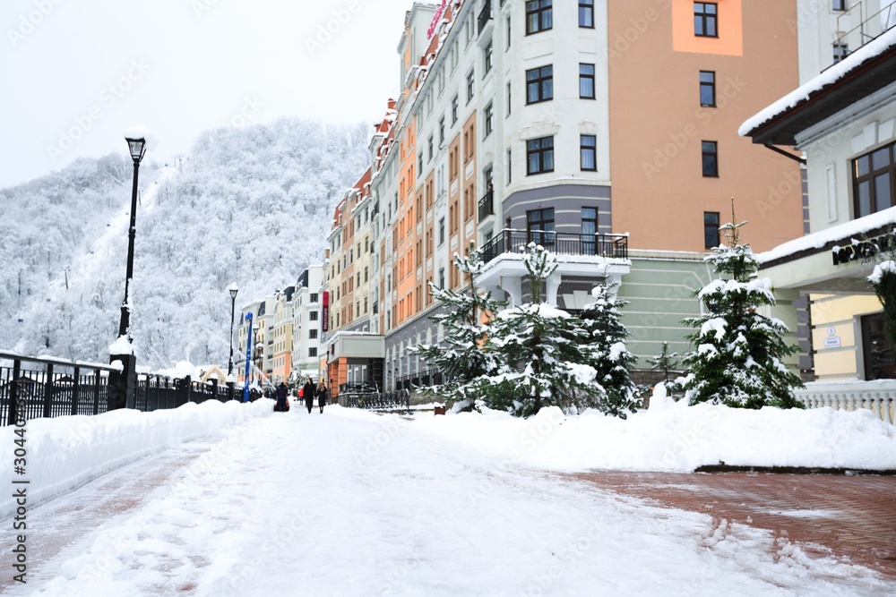 Obraz premium Winter.