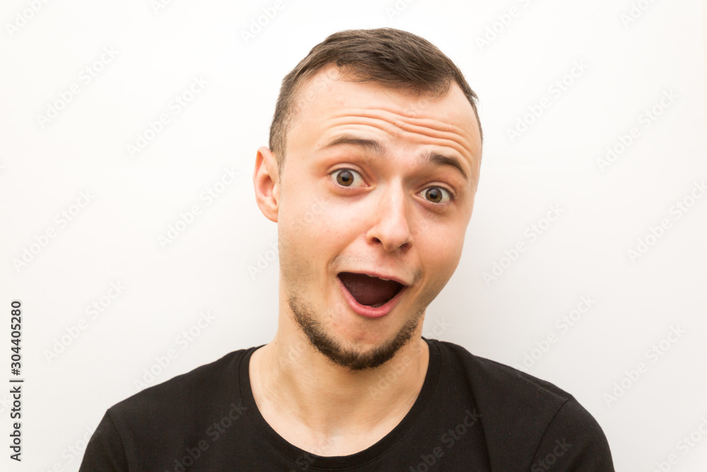 emotion іцуфе іьшду, young man on a white background, human emoji emotion іцуфе іьшду, young man on a white background, human emoji