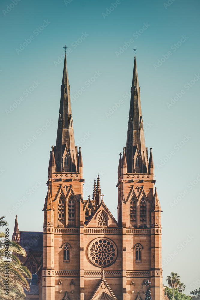 St Mary's Cathedral in Sydney, Australia.