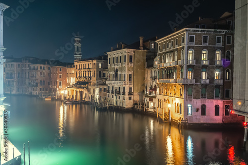 Ancient buildings by Venice s Grand Canal