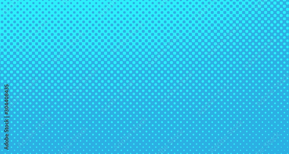 Blue halftone pop art background abstract vector comics style blank layout template with clouds beams and isolated dots pattern. For sale banner for your designe 1960s. with copy space eps10 Blue halftone pop art background abstract vector comics style blank layout template with clouds beams and isolated dots pattern. For sale banner for your designe 1960s. with copy space eps10