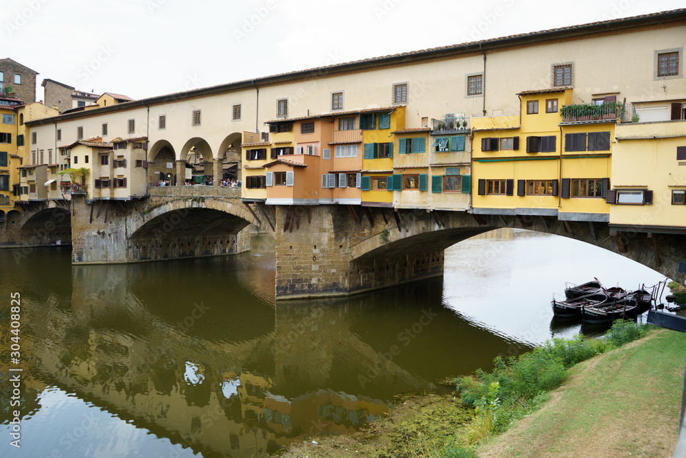 Ponte Vecchio in Flornce across the Arno River