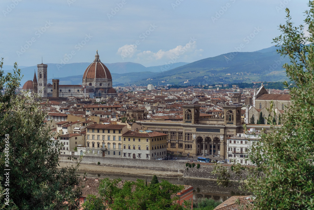 Fototapeta premium Piazzale Michelangelo Florence Panorama, Italy