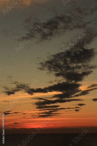 南伊豆町　あいあい岬の夕陽