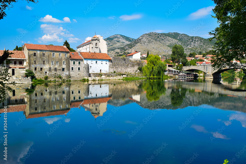 Obraz premium The Trebinje cityscape.