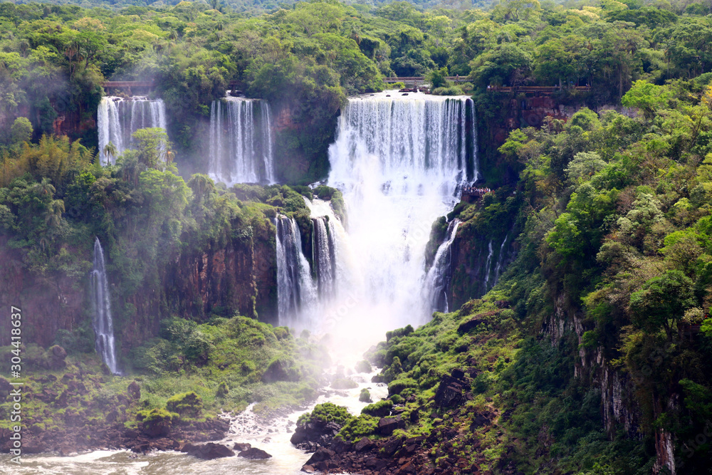 Iguazu Falls - Iguazú National Park, Paraná, Brazil, Argentina