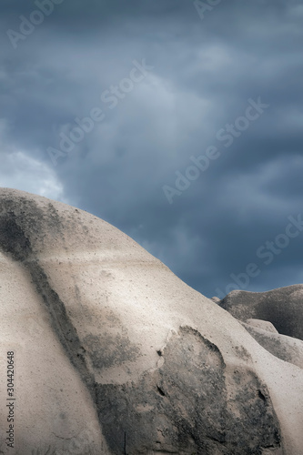 images of the cappodocia rock formations in Turkey