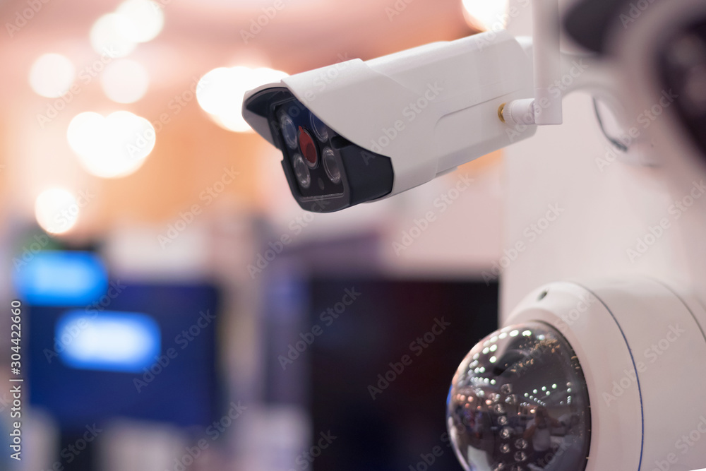 Security CCTV camera or surveillance system in office building