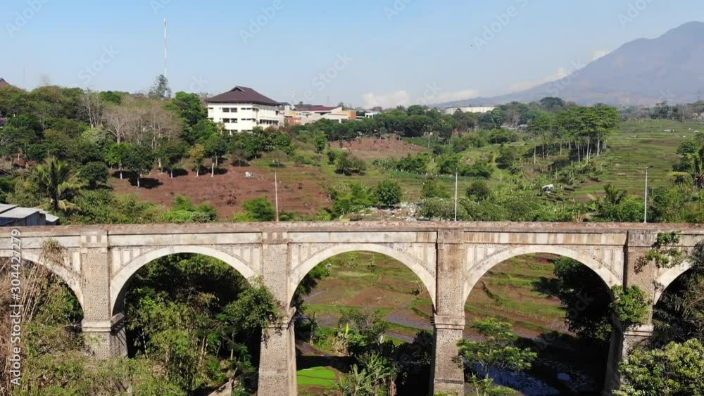 over the bridge at bandung, indonesia over the bridge at bandung, indonesia