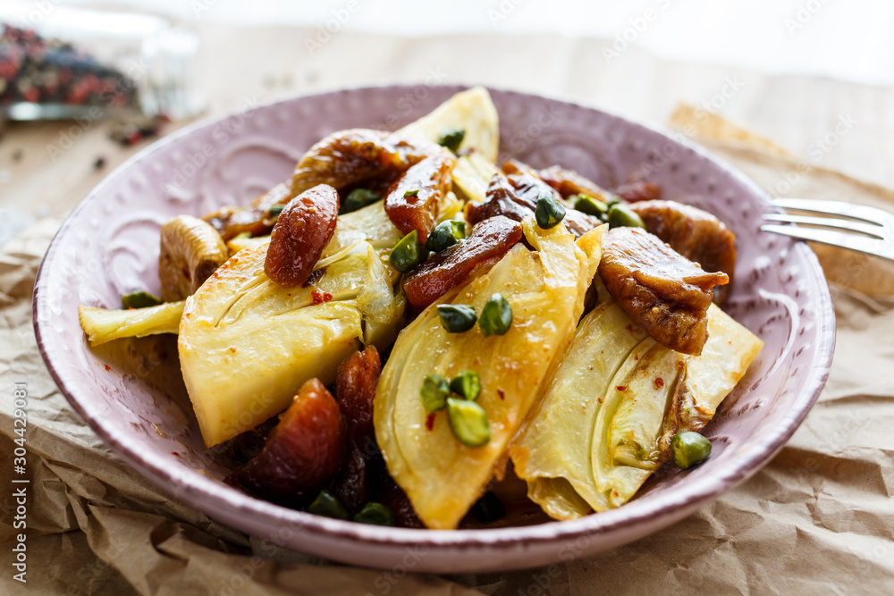 baked onion with dates baked onion with dates