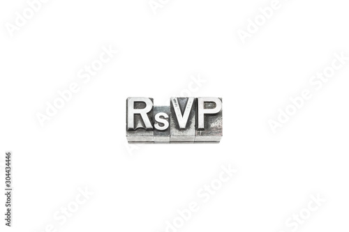 movable type rsvp text