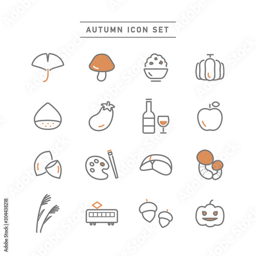 AUTUMN ICON SET