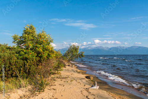 Yarki Island - the northernmost point of Lake Baikal photo