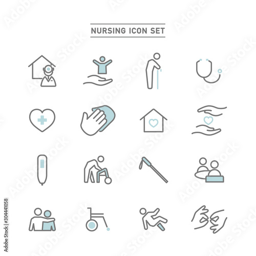 NURSING ICON SET