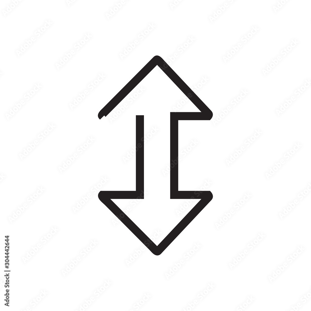 Arrow icon vector isolated on background. Trendy sweet symbol. Pixel perfect. illustration EPS 10. - Vector Arrow icon vector isolated on background. Trendy sweet symbol. Pixel perfect. illustration EPS 10. - Vector
