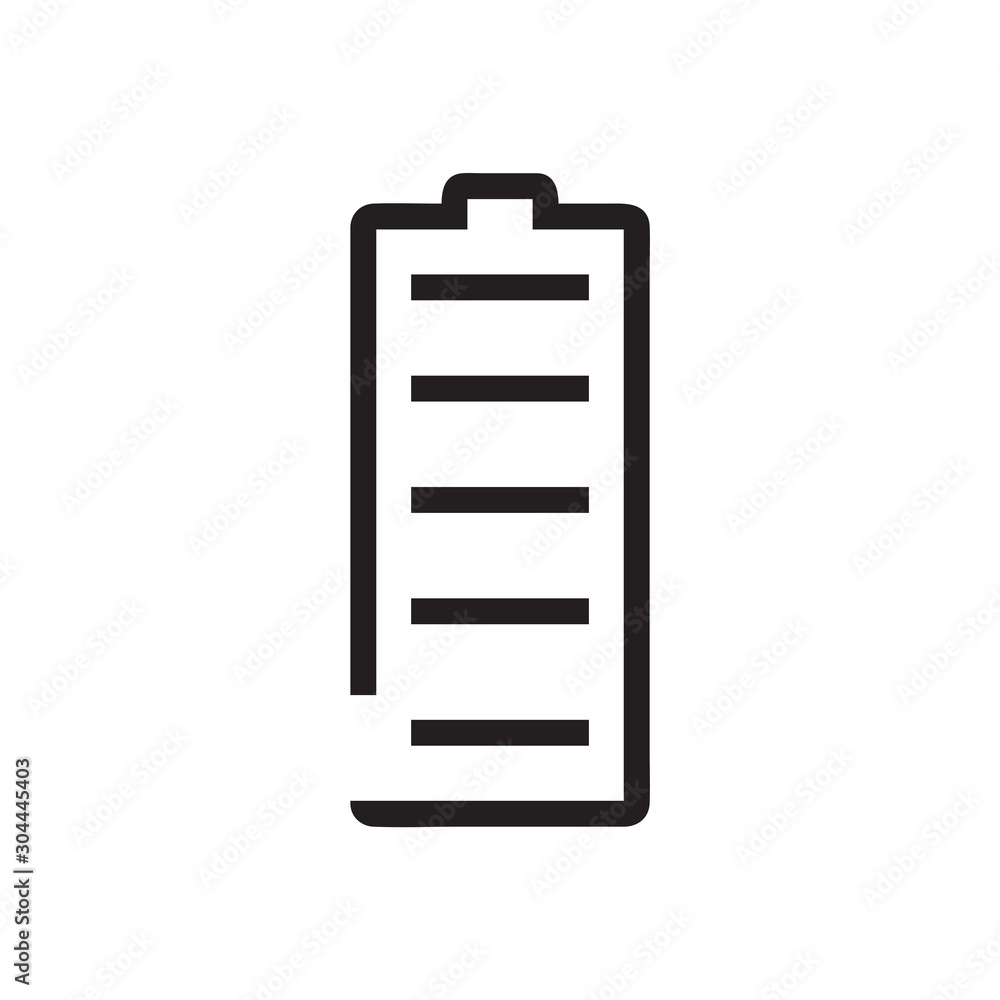 Battery icon vector isolated on background. Trendy sweet symbol. Pixel perfect. illustration EPS 10. - Vector Battery icon vector isolated on background. Trendy sweet symbol. Pixel perfect. illustration EPS 10. - Vector