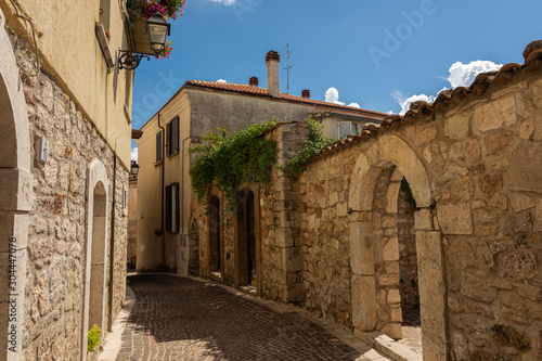 Fornelli, Isernia, Molise. Italian municipality of 1,883 inhabitants in the province of Isernia in the Molise region. It is part of the circuit of the most beautiful villages in Italy. photo