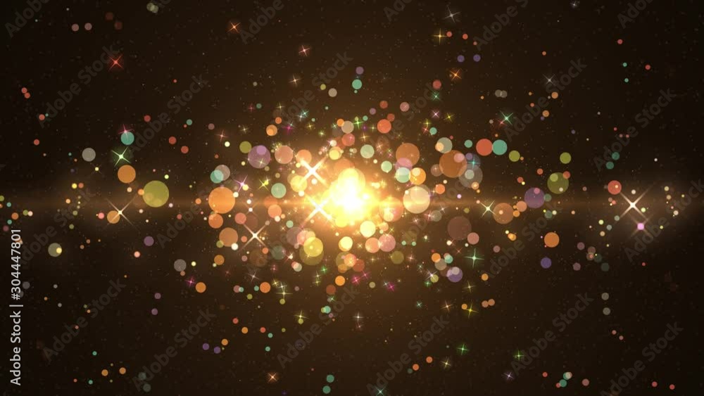 Space orange background with stars. Background orange movement. Universe bluek dust with stars on black background. Abstract motion background shining orange particles and stars sparks. 4k Space orange background with stars. Background orange movement. Universe bluek dust with stars on black background. Abstract motion background shining orange particles and stars sparks. 4k