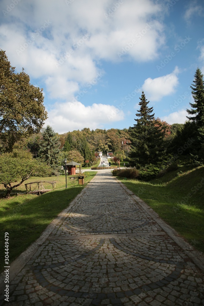 Ataturk Arboretum Botanic Park in Istanbul