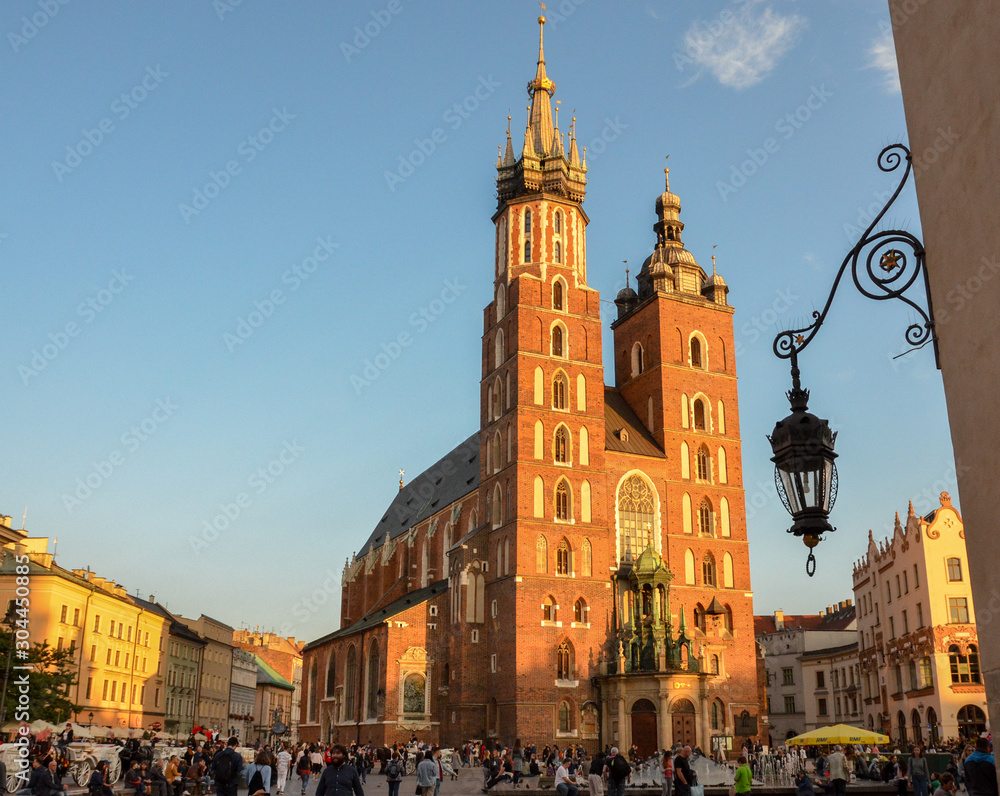St. Mary's Basilica in Kraków Poland