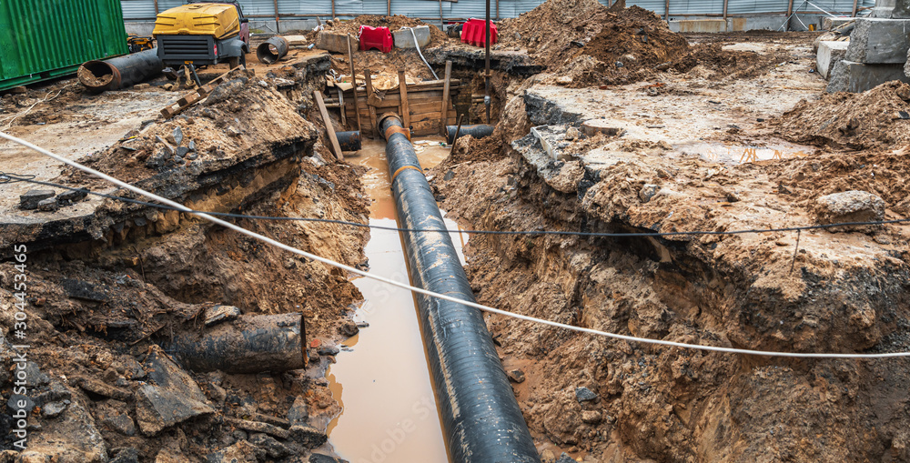 Repair of roads and underground utilities. Repair of roads and underground utilities.